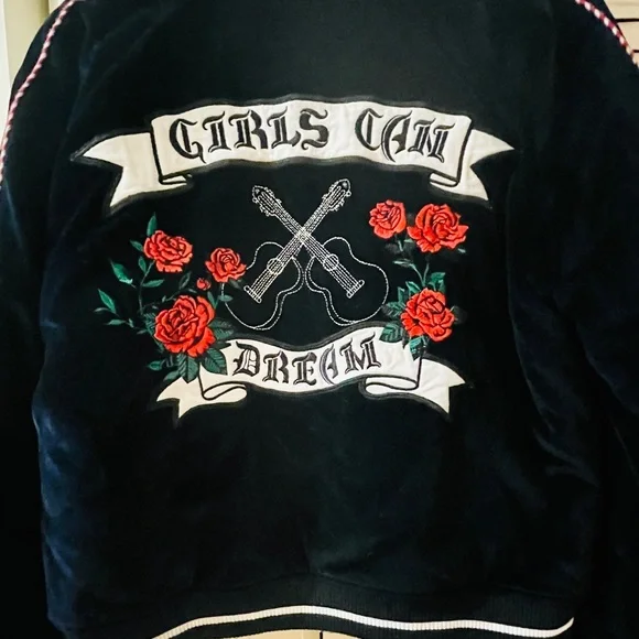 Sandro reversible baseball style Super cute gently Looks  great!